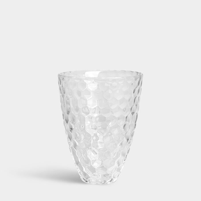 Raspberry Crystal Table Vase - Chic Decora