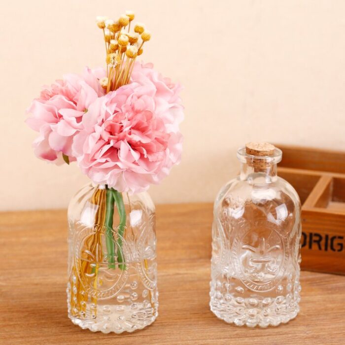 Rayleigh Glass Decorative Bottle - Chic Decora