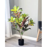 Real Touch Cordyline Plant In Pot - Chic Decora