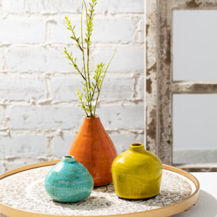 Riza Ceramic Table Vase - Chic Decora