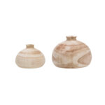 Rodiguez Solid Wood Table Vase - Chic Decora