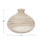 Rodiguez Solid Wood Table Vase - Chic Decora