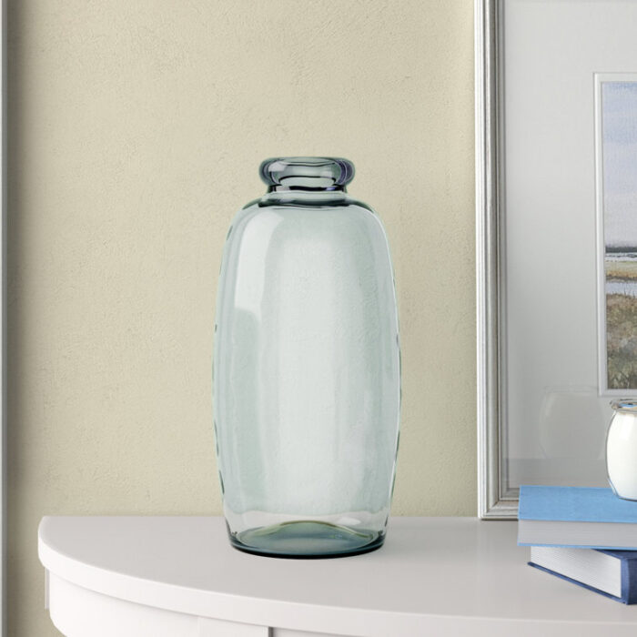 Rooke Glass Decorative Bottle - Chic Decora