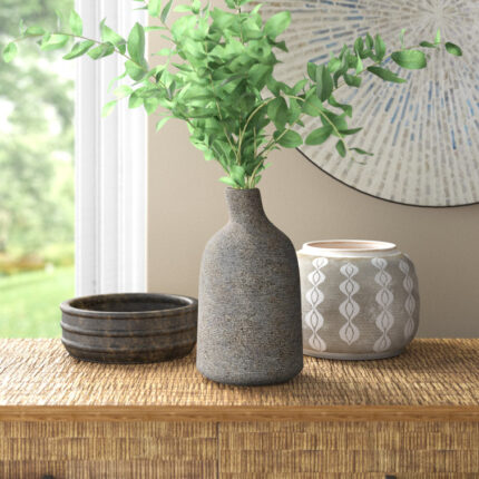 Rosey Terracotta Table Vase - Chic Decora