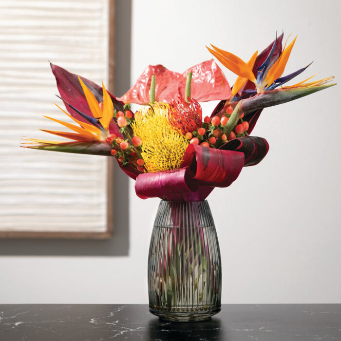 Ruebin Glass Table Vase - Chic Decora