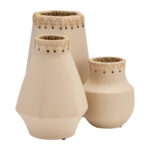 Saga Handmade Ceramic Table Vase - Chic Decora