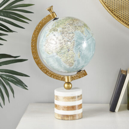 Sanborn Plastic / Acrylic Tabletop Globe - Chic Decora