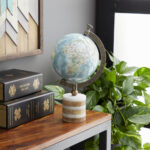 Sanborn Plastic / Acrylic Tabletop Globe - Chic Decora