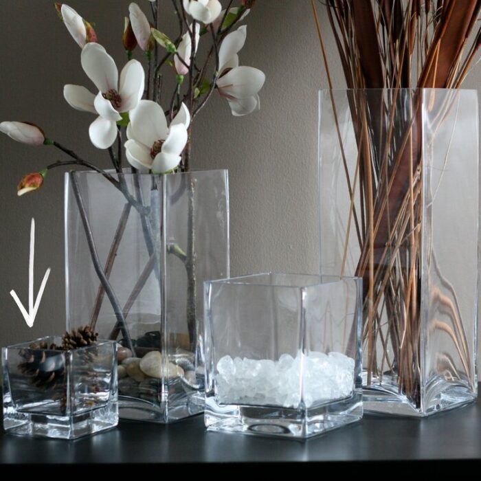 Senses Handmade Glass Table Vase - Chic Decora