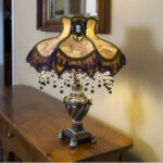 Victorian Metal Novelty Lamp - Chic Decora