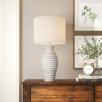 Solari Porcelain Table Lamp - Chic Decora