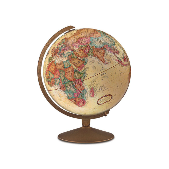 Stainless Steel Tabletop Globe - Chic Decora