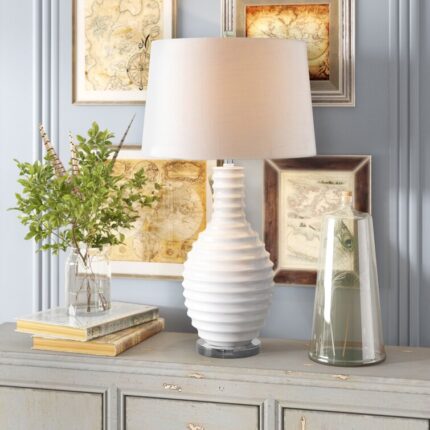 Stegman Ceramic Table Lamp - Chic Decora