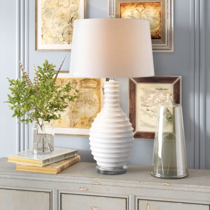 Stegman Ceramic Table Lamp - Chic Decora