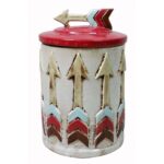 Steverson Wood Jar - Chic Decora