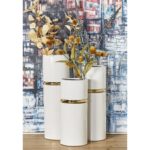 Stollings Stoneware Table Vase - Chic Decora