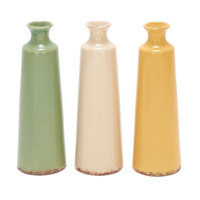 Stoneware Table Vase - Chic Decora