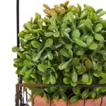 Topiary Life 1 9.5” Faux Boxwood Topiary in Pot - Chic Decora