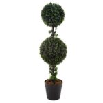 Topiary Life 3 36” Faux Podocarpus Topiary in Pot - Chic Decora