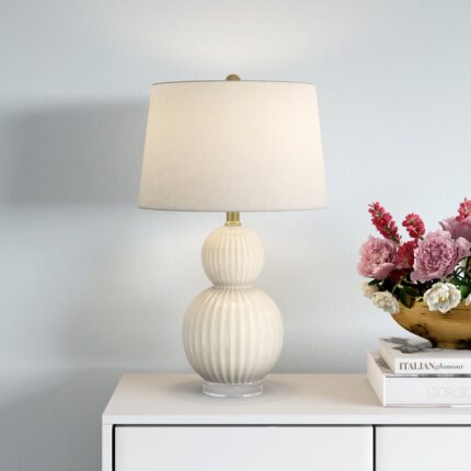 Trogdon Ceramic Table Lamp - Chic Decora