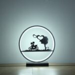 Tully Metal Novelty Lamp - Chic Decora