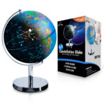 USA Toyz Illuminated Globe of The World with Stand – 3in1 - Chic Decora