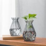 VillaGrove Glass Table Vase - Chic Decora