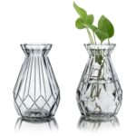 VillaGrove Glass Table Vase - Chic Decora