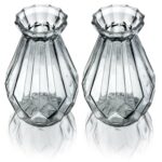 VillaGrove Glass Table Vase - Chic Decora