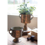 Wasserhund Metal Decorative Urns & Jars - Chic Decora