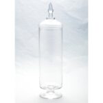 Wayment Glass Apothecary Jar - Chic Decora