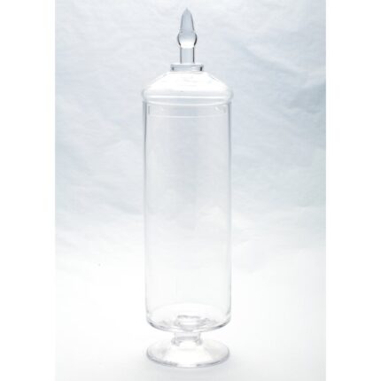 Wayment Glass Apothecary Jar - Chic Decora