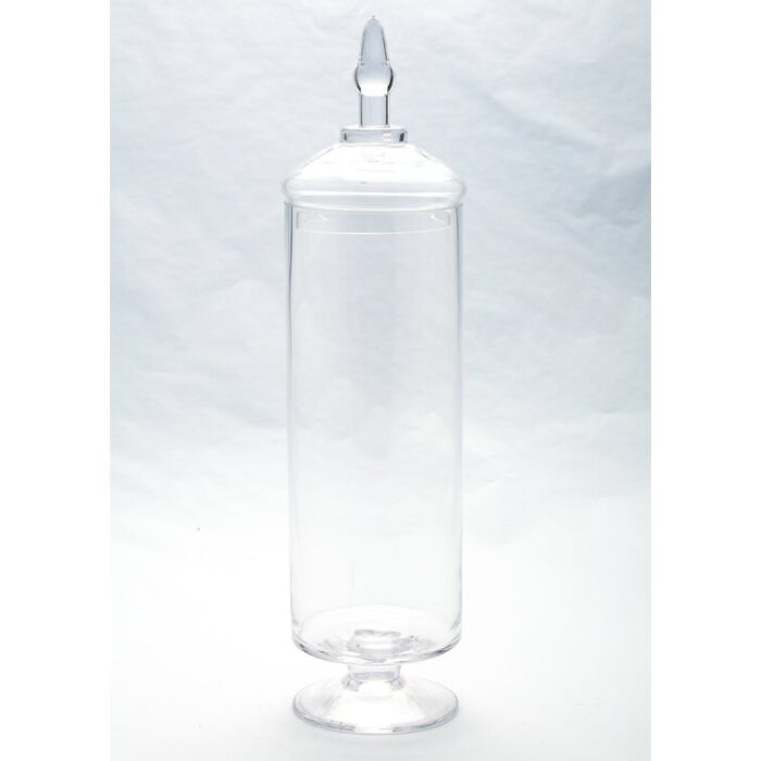 Wayment Glass Apothecary Jar - Chic Decora