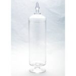 Wayment Glass Apothecary Jar - Chic Decora