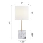 Winifred Resin USB Accent Lamp - Chic Decora