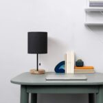 Wood Accent Lamp - Chic Decora