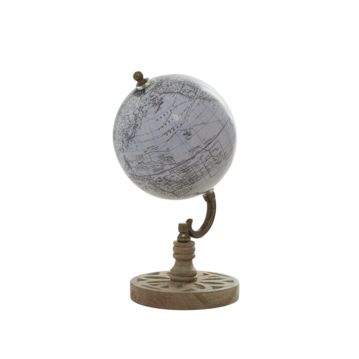 Wood Tabletop Globe - Chic Decora