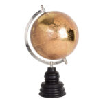 Wood Tabletop Globe - Chic Decora