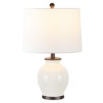 Worthen Ceramic Table Lamp - Chic Decora