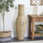 Cenedra Rattan Table Vase - Chic Decora