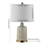 Ceramic Table Lamp - Chic Decora