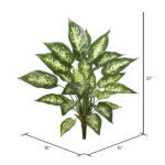 22” Faux Foliage Plant - Chic Decora