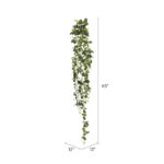 65” Faux Ivy Plant - Chic Decora