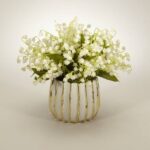 12” Plant in Glass Jar - Chic Decora