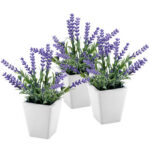 15” Faux Plant in Ceramic Pot - Chic Decora