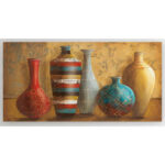 Stoneware Table Vase - Chic Decora