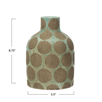 Delinda Terracotta Table Vase - Chic Decora