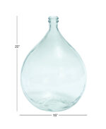 Handmade Glass Floor Vase - Chic Decora