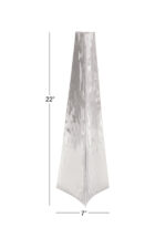 Ousmane Stainless Steel Floor Vase - Chic Decora