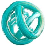 Turquoise Earth Glass Table Vase - Chic Decora